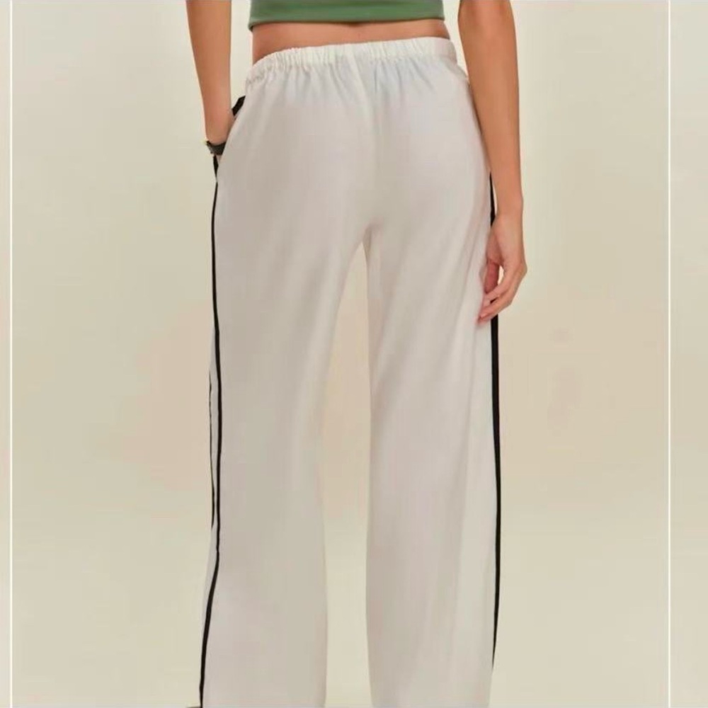 Reformation Julien Poplin Pant White